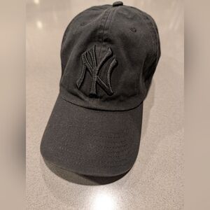 Classic Black NY Embroidered Cap